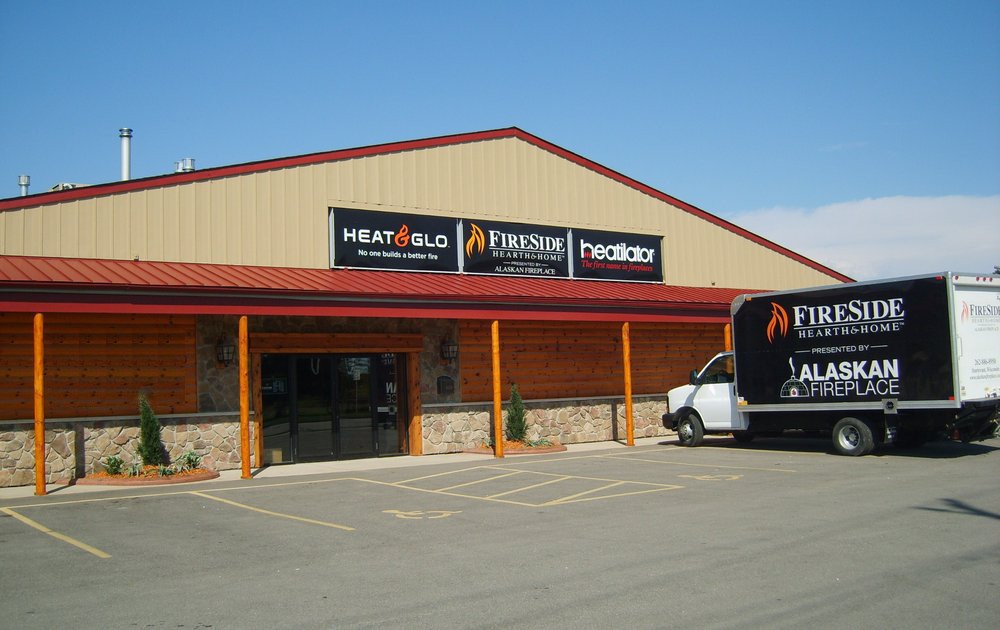 Alaskan Fireplace